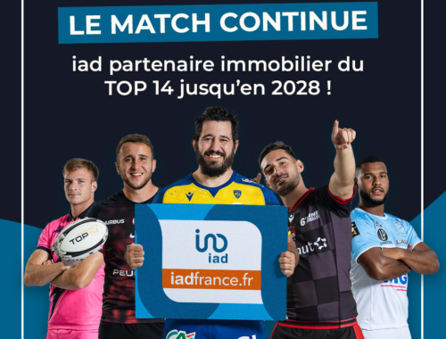 🏉 IAD EXTENDS ITS PARTNERSHIP WITH THE TOP 14 UNTIL 2028